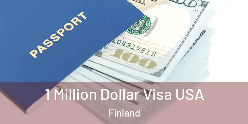  1 Million Dollar Visa USA Finland
