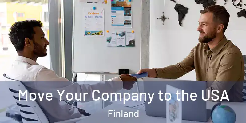 Move Your Company to the USA Finland